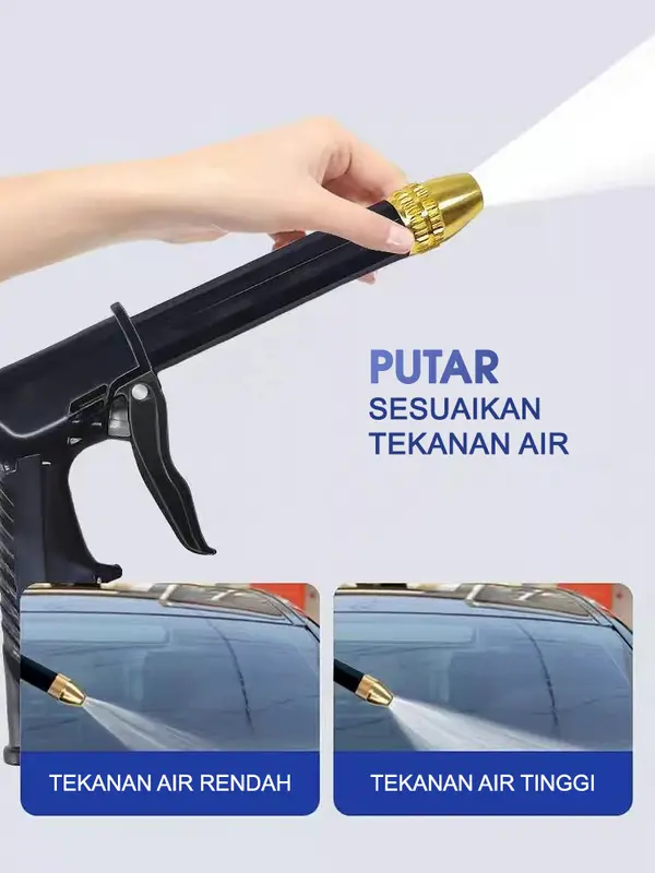 [Dream] Kepala Semprotan Air Cuci Mobil Motor High Pressure / Semprotan Air Nozzle Spray Hose WaterGun Car 1