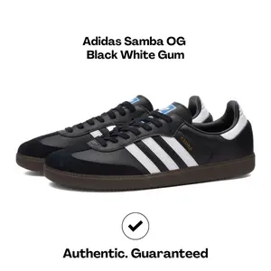 Adidas Samba OG Black White Gum ( UNISEX )