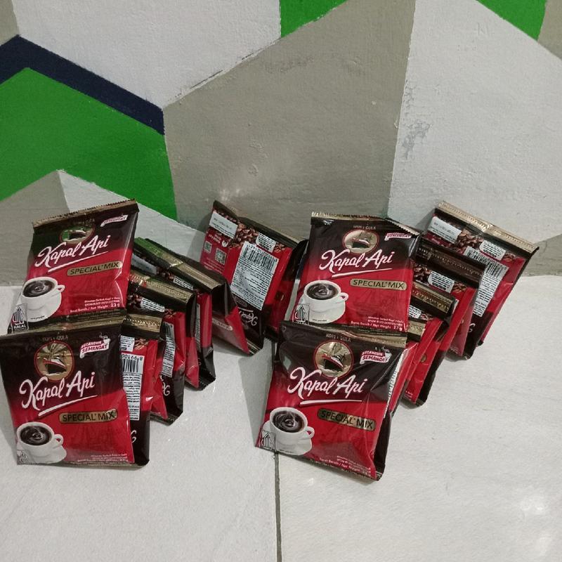 Kopi Kapal Api special mix @ 23g paket 2renceng kopi plus gula Coffee Instan Robusta 3