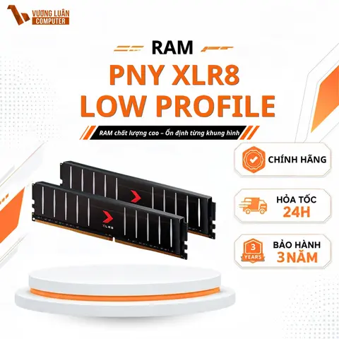 Ram Máy Tính PNY XLR8 Gaming 32GB (2x16GB) DDR4 3200MHz Tản Nhiệt Kim Loại