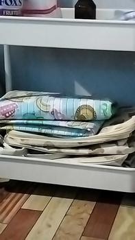 Product Review of Travel Bag Tas Pakaian Tas Mudik Motif Ukuran Jumbo 50cm Pria Wanita - Kelinci Navy from ิ**ส 0