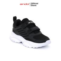 Gambar Ando Official Sepatu Sneakers Iguchi 03 V Remaja - Hitam/Putih - Hitam/Putih, 37 dari Ando Official Store Kota Bekasi 2 Tokopedia