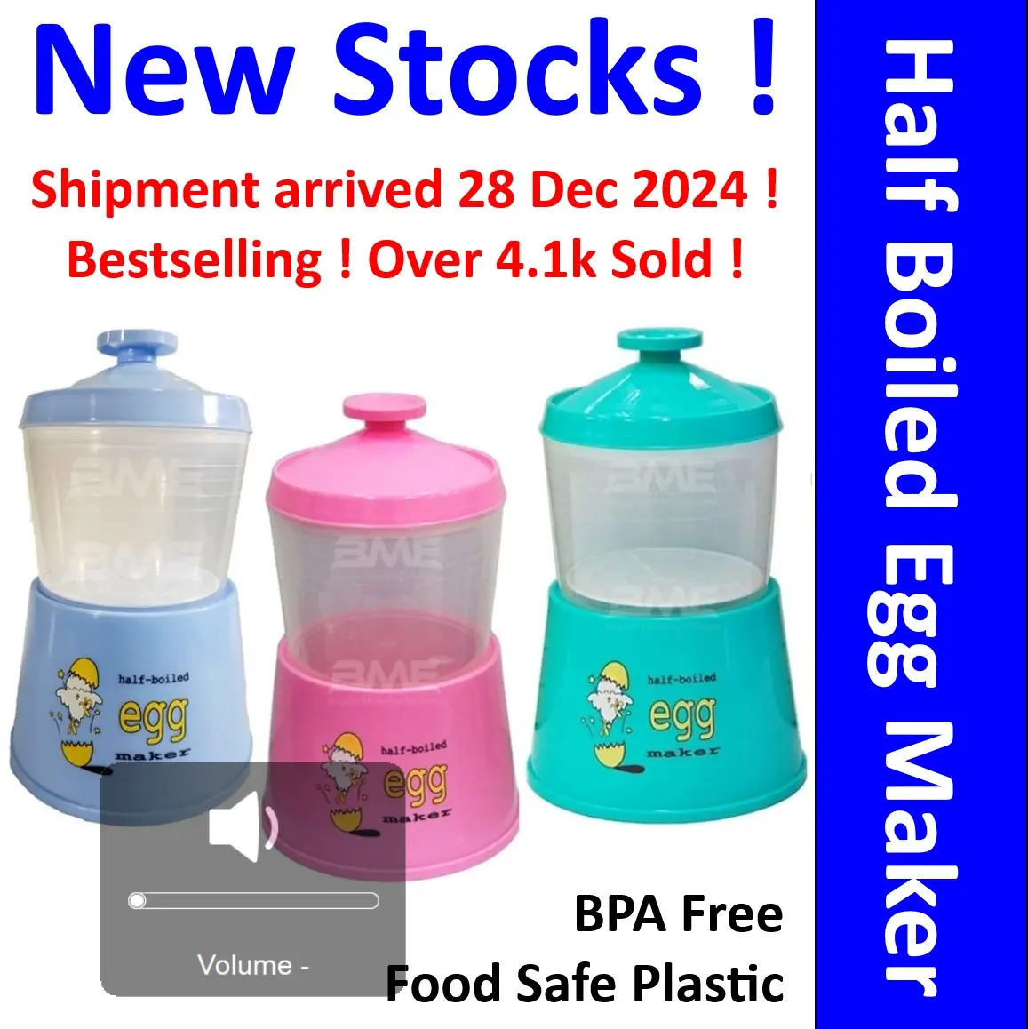 Half Boiled Egg Maker * Soft Boiled Egg Maker * Half Boil Egg Cooker * Boiling Egg Container * Egg Boiler