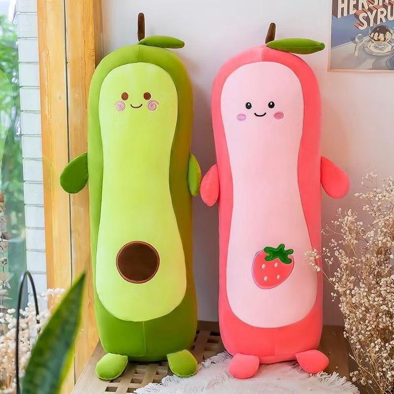 Gấu bông 1met form mập quả bơ dài Thú Bông Thú Nhồi Bông Đồ Chơi