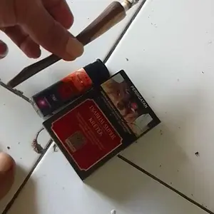 tenggeran kayu Kalimosodo 12 cm ayunan burung