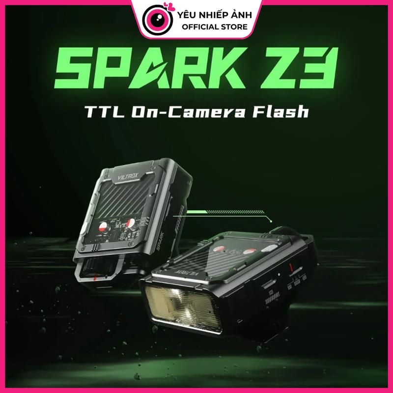 Đèn Flash Máy Ảnh VILTROX SPARK Z3 Chế Độ Tự Động TTL, CCT 6500K