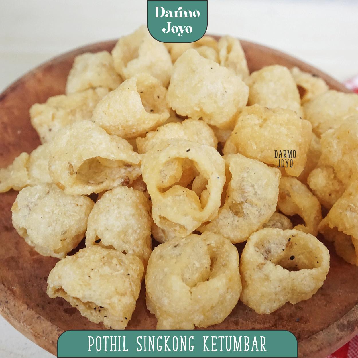 Pothil Singkong Jadul 200gr Pothel Potil Potel Ketumbar Khas Magelang Atos Renyah Gurih Ready Stock