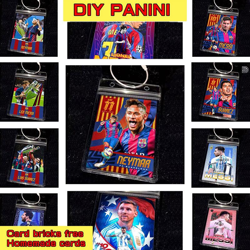 Cristiano Ronaldo Modric Messi Panini Stars DIY Homemade Autographed ...