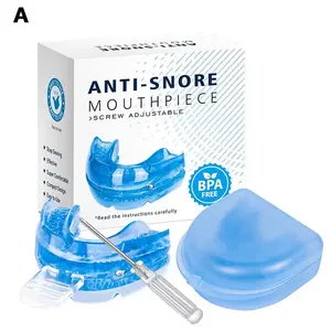 Anti-Snoring Device Anti Snoring Mouthpiece Mouth Guard for Women Men Snore Reducing Most Comfortable Adjustable Oral Appliance