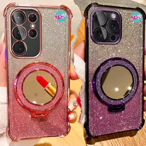 JRYU for OPPO Compatible With OPPO Mirror With Stand Holder Softcase A5X A5i A5 RENO 14 F A3 PRO A3X A60 A5S F9 A7 A12 A15 A15S A53 A33 A5 A9 2020 A16 A54 A17 A57 A74 A76 A95 A78 A58 A38 A98 A79 RENO 4F 5 64G 7 8 7Z 8T 10 11F 12 4G 5G C