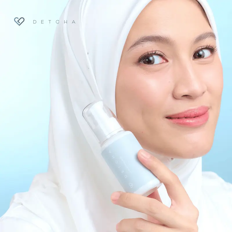 PALING LARIS! DETCHA Gentle Cleanser Sensitive Skin 1X Pakai Kulit Bersih Sampai Pori-Pori Tanpa Drama Ketarik 4