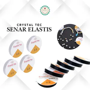 KATALOG - [PCS] Senar Elastis/ Tali Karet Transparan / Crystal Tec