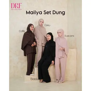 MAILYA SET DUNG | Oneset Premiun | Free Hijab | Drf.collection
