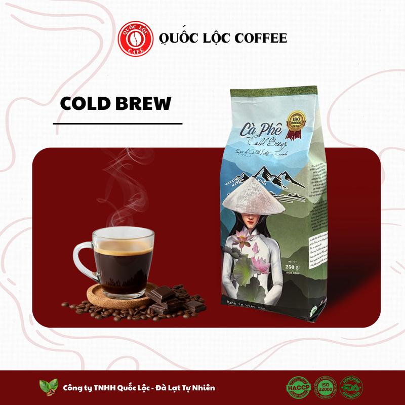  Cà phê Arabica Cold Brew túi lọc - 10 túi lọc *25g 