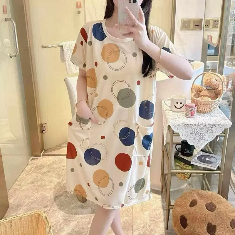 Plus Size Maternity Dress Sleepwear Pambahay at Pantulog
