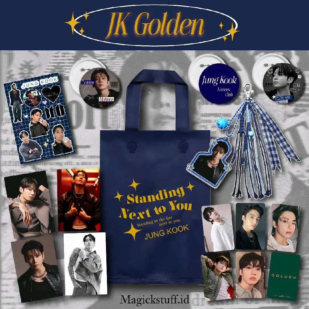 BTS - Bagcharm Fankit Collection RM Jin Suga j-hope Jimin V Jungkook - Fankit Kpop Murah