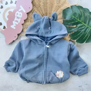 Mibybaby-jaket saku untuk usia 0-7 bulan max bb 7kg,bahan fleece grade B