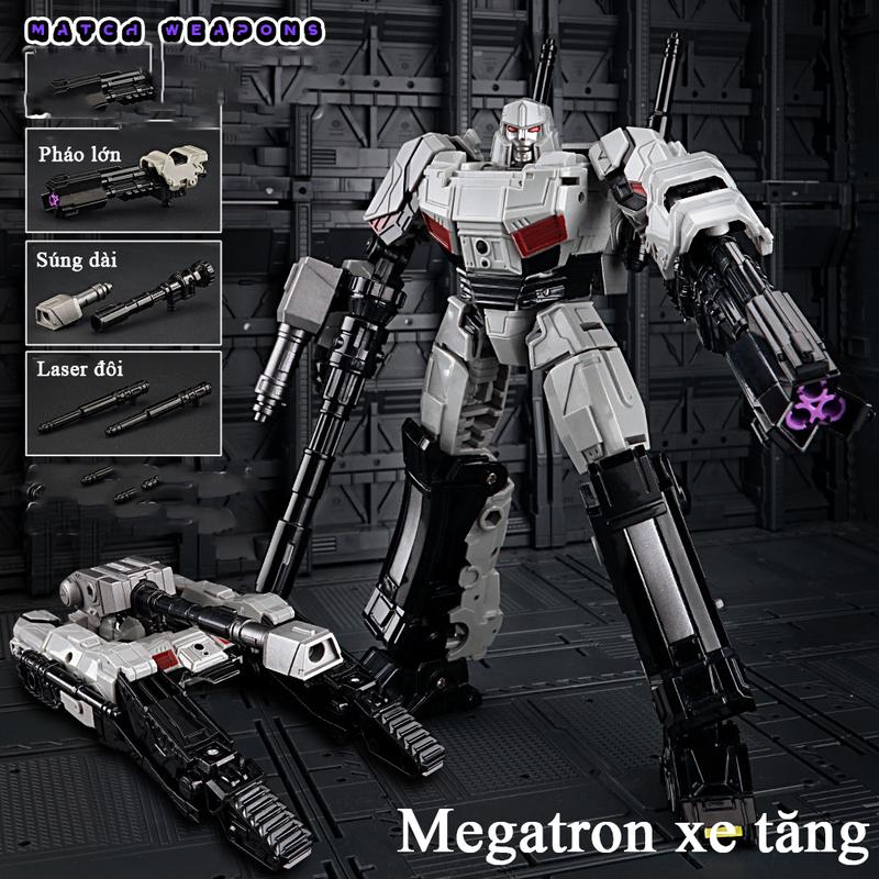 Đồ chơi robot biến hình Megatron xe tăng kích thước lớn nhiều phân nhân vật trong Transformer