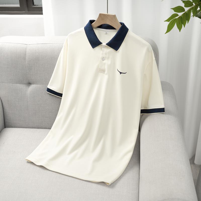 Áo Polo Nam STEELMAN Trơn Phối Bo Kẻ Vải Cotton Waffle Thoáng Mát Form Regular Sang Trọng Thanh Lịch
