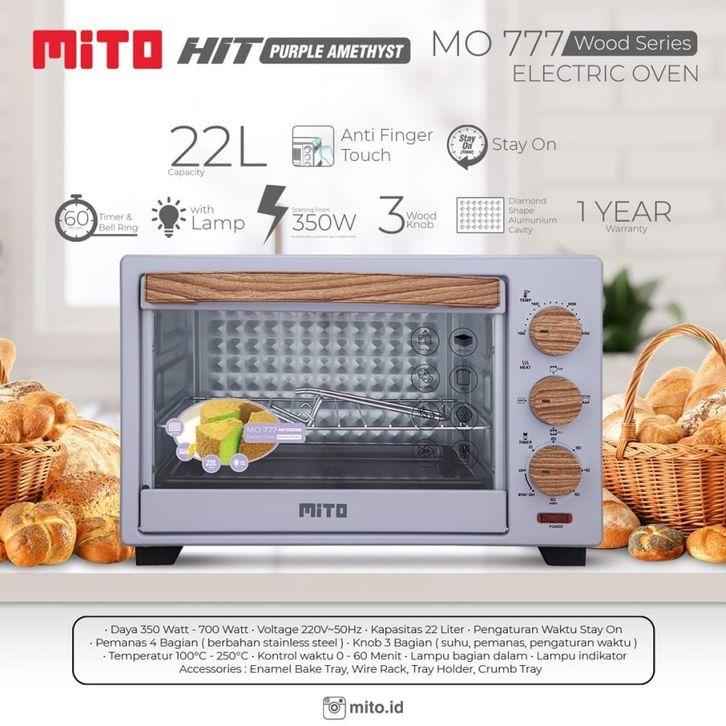 Oven Listrik MITO MO 777 HIT Oven Listrik Kapasitas 22 Liter 5