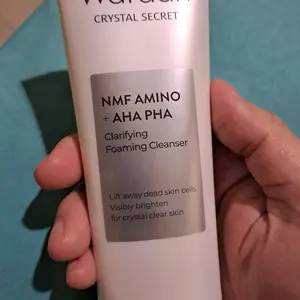 NEW WARDAH Crystal Secret NMF Amino + AHA PHA Clarifying Foaming Cleanser 100 ml - Sabun Cuci Muka Gentle Acid Mantle Expert - Membersihkan dengan Gentle - Kulit Lembap dan Tampak Cerah Sebening Kristal - Skincare