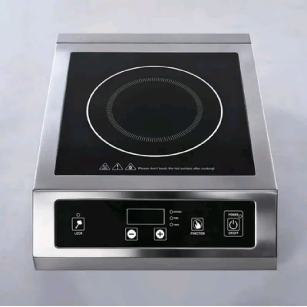 Klaz Kompor Listrik 1 Tungku Commercial 3500 Watt - Hitam/Silver
