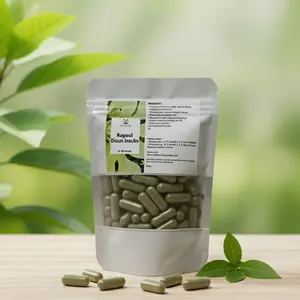 Kapsul Daun Insulin Isi 100 Asli Herbal Penurun Gula Darah