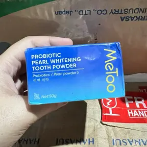 New! Metoo probiotic pearl whitening tooth powder