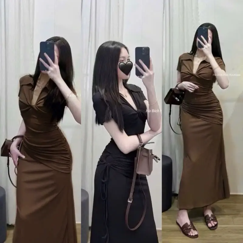 (Nhật-Duyên)— Váy Sơ Mi Body Giáng Dài (Bigsize) Vải Thun Gân Co Giãn Tốt Ôm Sát Cơ Thể Phong Cách Trẻ Trung Năng Động Váy nữ đẹp | BigBuy360 - bigbuy360.vn (Nhật-Duyên)— Váy Sơ Mi Body Giáng Dài (Bigsize) Vải Thun Gân Co Giãn Tốt Ôm Sát Cơ Thể Phong Cách Trẻ Trung Năng Động Váy nữ đẹp | BigBuy360 - bigbuy360.vn
