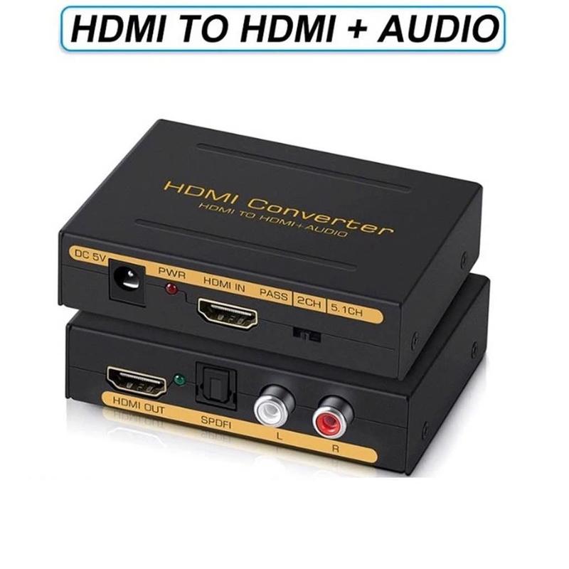 Bộ chuyển đổi bộ trích xuất âm thanh HD sang HD + Âm thanh cho Fire Stick