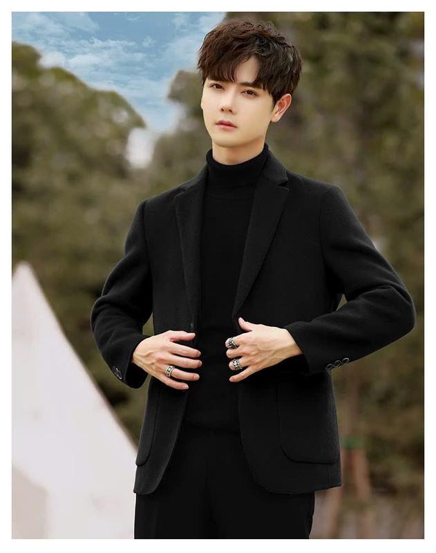 Áo Khoác Vest Nam Cao Cấp Thu Đông– Chất Dạ Ấm Áp, Thiết Kế Sang Trọng Lịch Lãm, Trẻ Trung, Chuẩn Phong Cách Quý Ông Sang Trọng, Hiện Đại, Chuẩn Men MANTO KHOÁC NHẸ NAM Menswear Jacket Có Túi