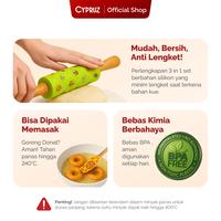 Gambar [Beli Lokal]Cypruz Utensil Cookies Silicone Set 3 pcs Spatula Kitchenware dari Cypruz Kitchenware Kota Bekasi 3 Tokopedia