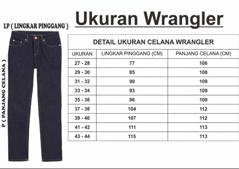 Product Introduction of WRANGLE'R CELANA JEANS DENIM PRIA STANDR LURUS / JEANS PRIA MODEL STANDAR DISTRO ORIGINAL BANDUNG 11