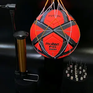 Bola Futsal Size 4 Molten Press Vantaggio Gratis Pompa cup Bola Dan jaring Bola Ball Olahraga Outdoor geng gaman volleyball