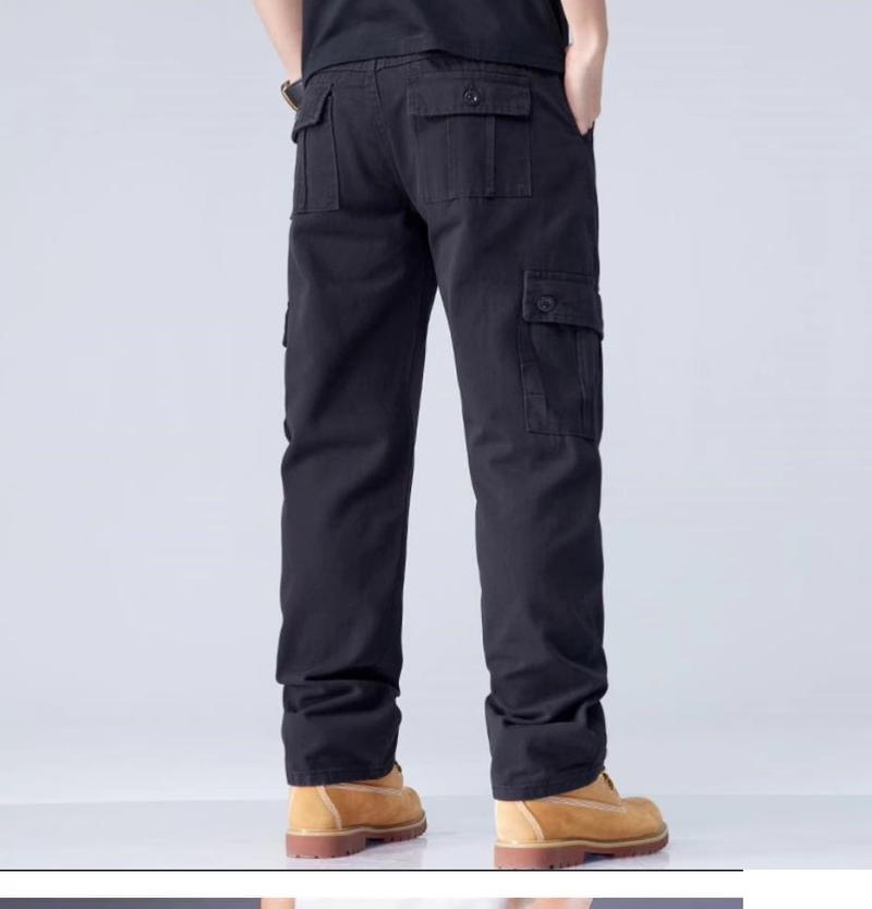 Product Introduction of [READY STOCK] Men Plus Size Cargo Long Pants Trousers Pockets Size L - 5XL 7