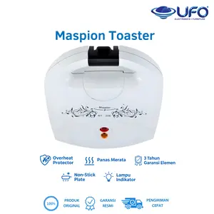 Maspion Toaster Roti Praktis & Hemat Listrik MT206