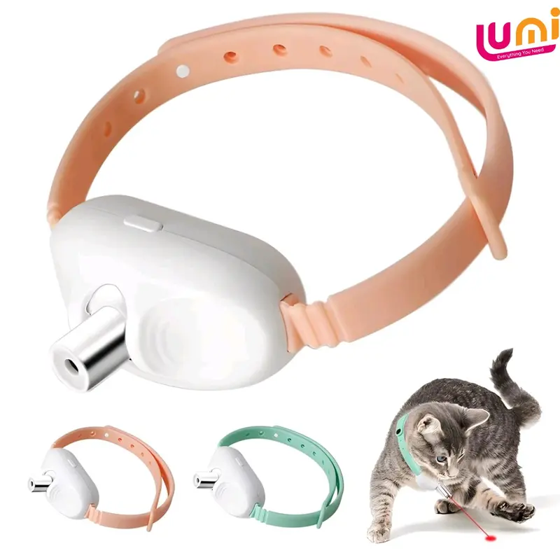 Kalung Laser Mainan Kucing Collar Lampu Laser LED Aksesoris Hewan Anjing Cat 4