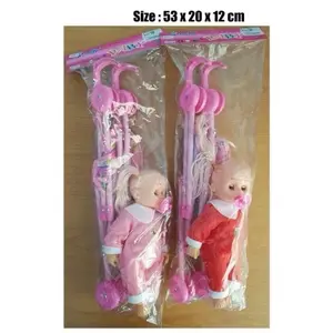 Mainan anak Stroller Boneka