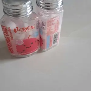 Permen Mint Bebas Gula Rasa Buah Mengandung Vit C dan Sea Salt 0% Sugar Free 38gr Dengan Sertifikasi Halal Badan POM Anggur Bunga Candy Lemon Manis Peach Leci Asam Snacks Food