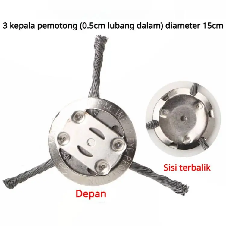 3T-15cm-Model khusus mesin potong rumput li-ion