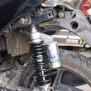 Shock DBS G+ 8899 Matic Mio Beat Scoopy Vario FI Vario 125/150 Xeon Genio Stylo Fazzio Mio J Mio M3 Soul GT Skok Belakang Harga Grosir Termurah - Gold, Motorcycle Tabung