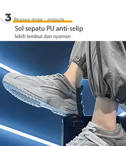 Sepatu ini cocok untuk lari, basket dan olahraga. Kombinasi warnanya dapat memenuhi semua kebutuhan Anda akan sepatu olahraga. Bahan yang digunakan telah mencapai hasil yang luar biasa dalam hal dukungan, sirkulasi udara, dan penyerapan goncangan.