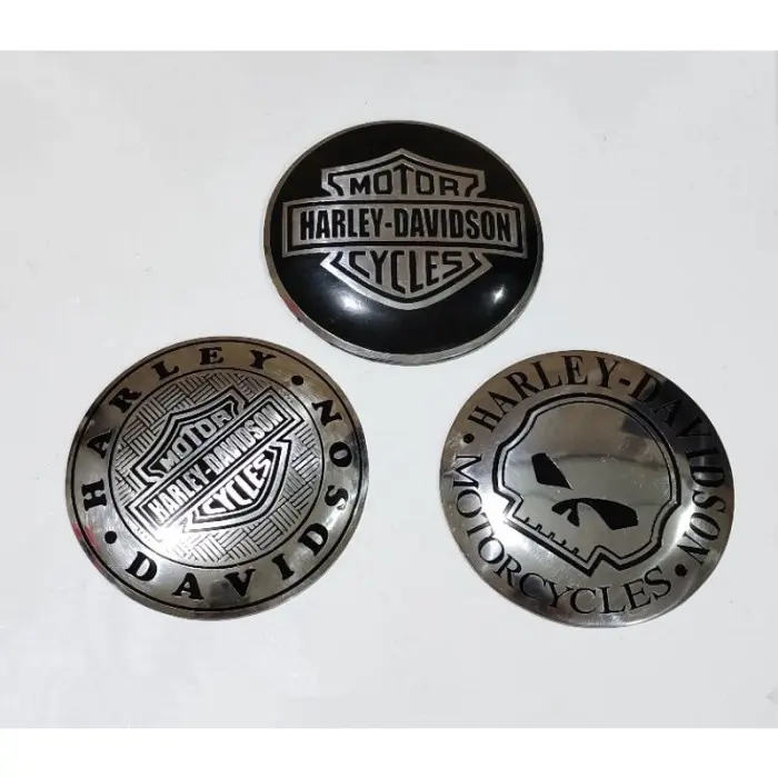 NEW!! Emblem Logo Harley Davidson HD Diameter 8 cm Stainless Anti 1