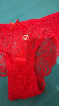 Product Review of Dezenna Celana Dalam Wanita Mid Waist G String Renda Transparan Jumbo 5C125 from J**h 0