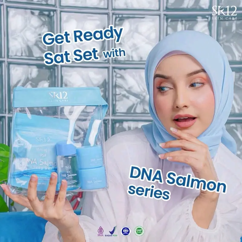 SR12 DNA SALMON PAKET 4in1 Mencerahkan Wajah 0