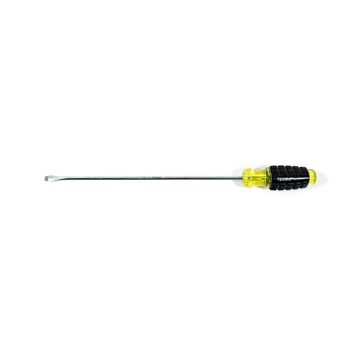 Gambar TEKIRO Obeng Gagang Karet Kuning (-) 6 X 300 /Obeng Gagang Karet / Tools - Alat Perkakas dari TEKIRO_NEW Kab. Serang Tokopedia
