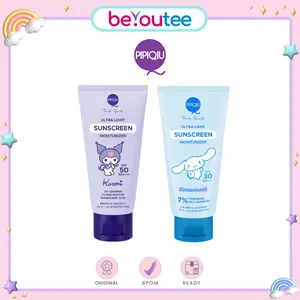 Pipiqiu Ultra Light Sunscreen Protect 30ml Kuromi SPF50 & Cinnamoroll SPF30 | Beyoutee.id