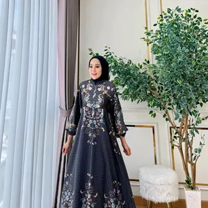 SILVIHAWWA / LUISA 1 GLZ / GAMIS LUISA GLAMZ / GAMIS DEWASA MOTIF MODEL TERBARU LEBARAN / DRESS LONGDRESS