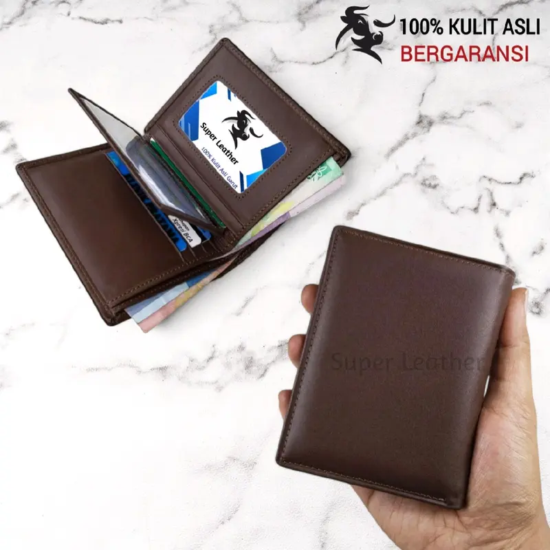 Dompet Kulit Pria 100% Original Kulit Asli 0