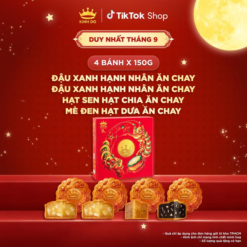 Combo 4 bánh trung thu Kinh Đô "Combo Tiết Kiệm - Vẹn Tình"